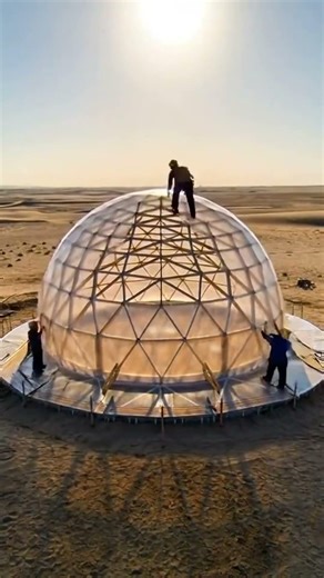 Desert Geodesic Dome Home