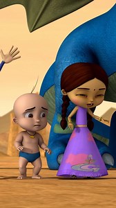 2.4K views · 74 reactions | Super Bheem, Sky Dragon, and his friends make a hard landing on an unknown planet. The force of the landing causes Kalia to fall off Sky Dragon's back and onto the ground. #SuperBheemReels #SuperBheem #cartoons #kids #funvideos #trending | Super Bheem | Facebook