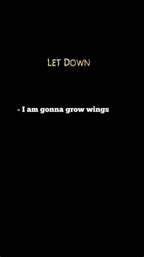 Let Down - Radiohead [ Lyrics ]