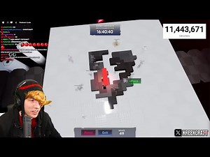 KreekCraft completes the final puzzle (Roblox The Hunt Mega Edition)