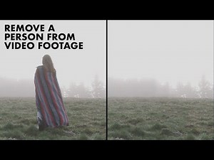 Remove a person from video using content aware fill in Adobe After Effects