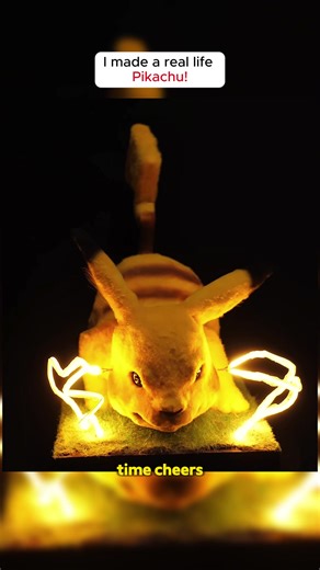 Real Life Pikachu Made From Polymer Clay