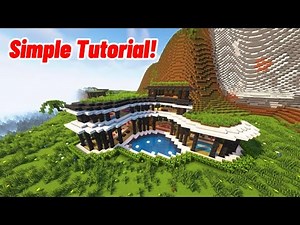 Minecraft: How to build a Modern Mansion | Tutorial (#2)