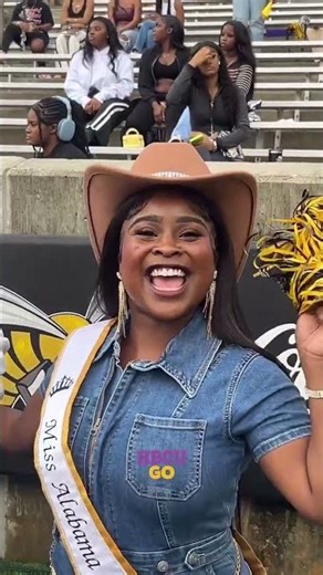 HBCU Go Top Moments of 2025 - Miss Alabama State and the Alabama State University Royal Court🖤💛🐝
