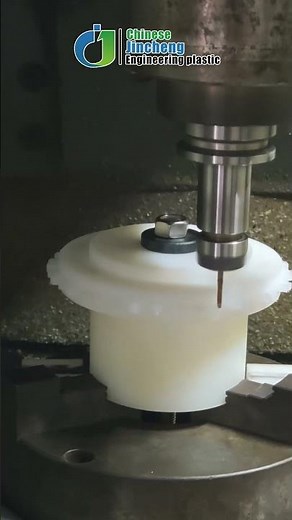 Processing of Ultra - high Molecular Weight Polyethylene Sheets#factory #machine #cnc