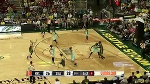 Alysha Clark goes for a career-high 23 points for the Seattle Storm. #WatchMeWork | WNBA