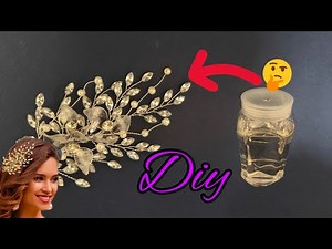 shhh🤫.the secret to making viral Bridal hair vine (Get Ahead of the Trend!)This crown is Going VIRAL