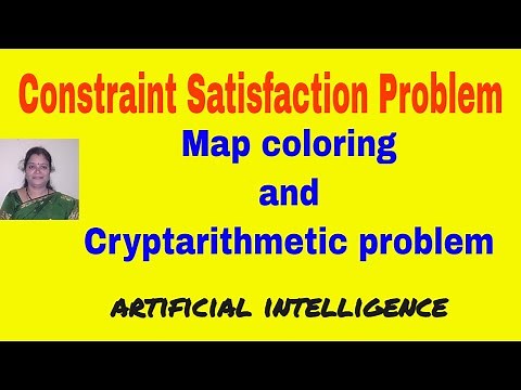 Constraint satisfaction problem using examples || Heuristic Methods || Artificial Intelligence