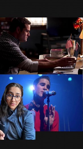 glee was mostly unserious but moments like this are when I appreciated it the most. #glee #gleetok #darrencriss #blaineanderson #coughsyrup #fyp #viral #greenscreen