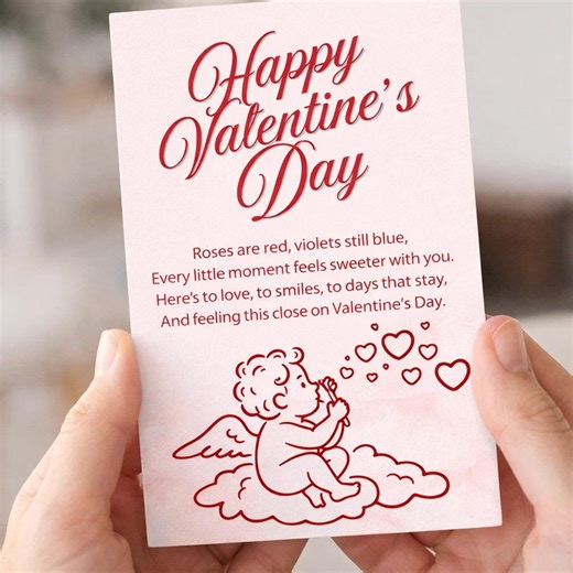 Printable Valentine Day Card — Instant Download PDF & PNG - Etsy