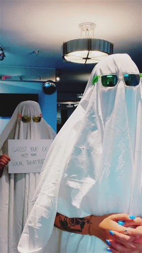 Ghost your ex, not us 👻 When you support the Tidemark, you support bringing world-class acts to Campbell River & assist us in doing more for the community. Become a Tidemark member or renew today! 💕 Our team wishes you a safe and happy Halloween 🎃 #supportyourlocaltheatre | Tidemark Theatre