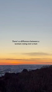 There is a difference between a woman crying over a man and a man crying over a woman. #relationship | Blossom Heart