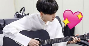 BTS's Suga Reveals He Wants To Sing While Playing Guitar In The Future