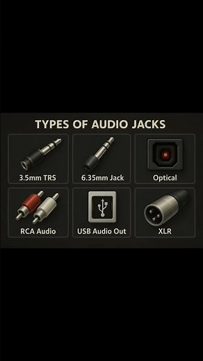 types of audio jacks #windows #codeprep #codinglife #coding #lowlevellanguage #correctcoding