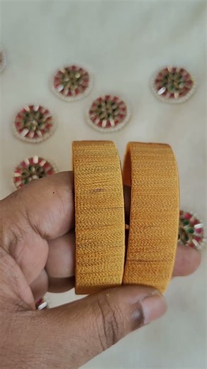 silk thread bangles #artandcraft #diy #silkthreadbangles #handmade
