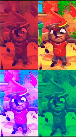 Tom Kicks a Watermelon… And Everything Explodes! 🍉😂 | 4 Effects.