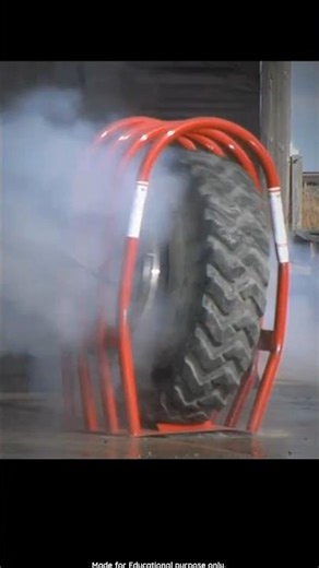 Truck tire explosion is so horrible