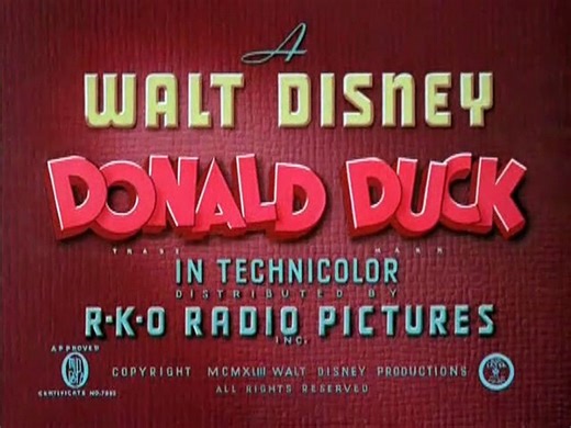 Donald Duck - Fall Out-Fall In (1943)