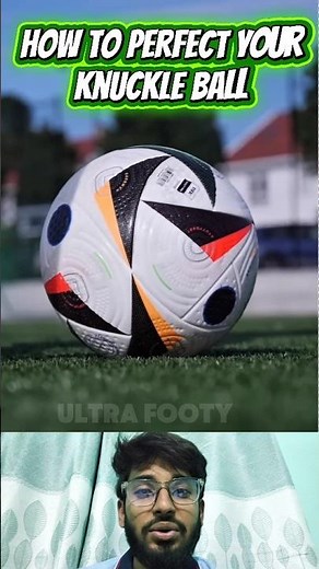 How To PERFECT the Knuckle Ball🔥⚽ #soccer #football #footballskills