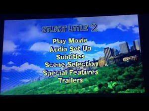 Opening To Stuart Little 2 2002 DVD (2011 Reprint)