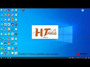 ECUHELP HTprog Installation and Activation for ECU Clone