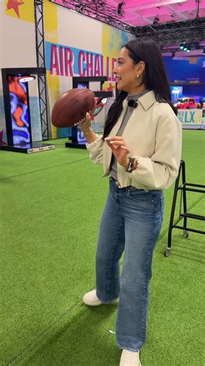 Nicole Gabe | Hit the target, but not hard enough 😂 🎯 Come see what it’s like at the NFL Experience 🏈 I’ll be on Boston 25! #superbowl | Instagram