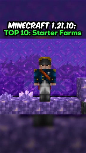 ErikOnHisPeriod on Instagram: "Top 10 Starter Farms – Teil 1! 🌱⚡ 🔥 Die ersten 5 Starter Farms, die jeder in Minecraft braucht – einfach & super praktisch! 💾 Speichere dieses Video! 📺 Ganze Liste auf YouTube: ErikOnHisPeriod #Minecraft #StarterFarm #MinecraftDeutsch"
