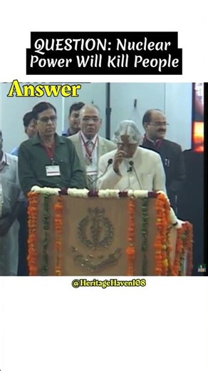 Dr.A.P.J.Kalam answering tricky Question
