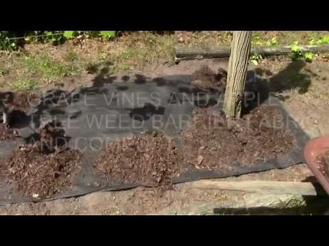 WEED BARRIER FABRIC HOW TO INSTALL II