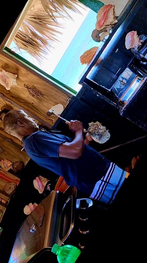 Fresh Kill Conch Experience, Bahamas. | Sandy's Backyard Kitchen/Garden