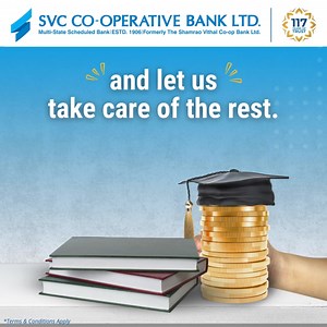 SVC Bank’s Education Loan is designed to fuel your academic journey with ease. Avail now, starting at 9.10%* p.a. | SVC Bank