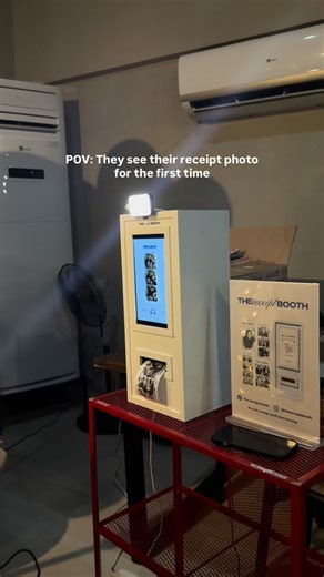The Receipt Booth Bcd on Instagram: "Priceless reaction 😍🧾📸 Book us today! #receiptbooth #receipt #photobooth"