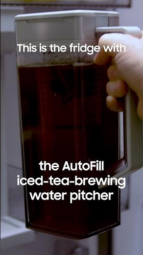 The Fridge with the AutoFill water pitcher