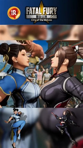 Chun LI & Mai Special Intro in Fatal Fury CotW #chunli #mai #fatalfurycotw