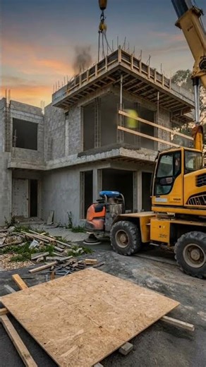 “From Empty Plot to Modern Dream Home | Cinematic Construction Time-Lapse”