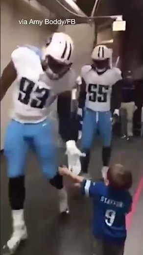 This interaction will never get old 🥹 #nfl #titans #wholesome
