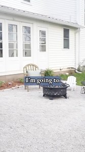 30K views · 671 reactions | We gave our yard a much needed refresh by adding this pea gravel patio! Let me show you what we did! #diy #patios | Farmhouse on Boone | Facebook