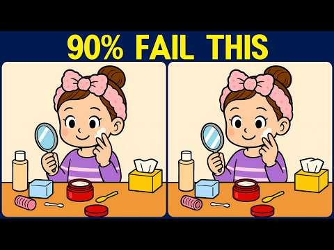 [Spot the Difference Brain Training] Find them all and prove your smartness.