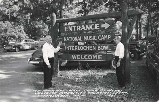 Brief History Of Interlochen Michigan - Between Two Lakes, Between Two Eras