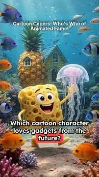 Can you guess these cartoon characters ? Quiz #quiz #trivia #games #challenge #braingames #gaming