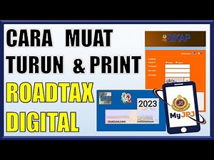 Cara Print atau Muat Turun Roadtax Digital