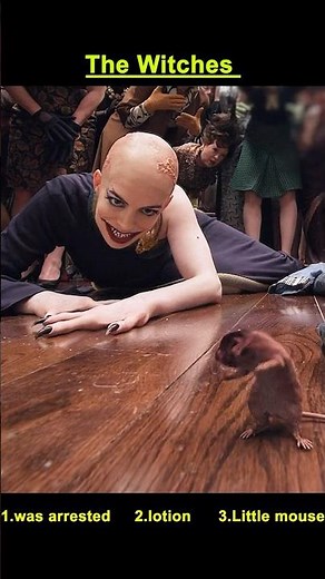 The Witches (2020) – Boy Transformed into a Mouse and Escapes the Witch!