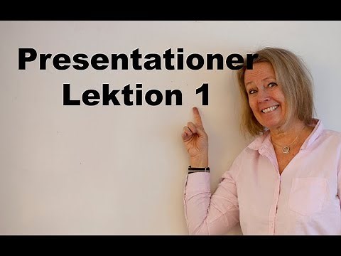 Learn Swedish - Swedish for beginners - Lesson 1 - presentations