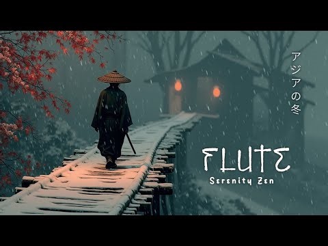 Relaxing Asian Chill Music for Winter Relaxation | Japanese Shakuhachi & Mind Balance