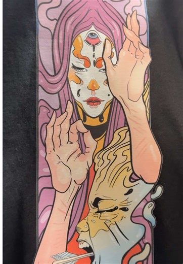 Creating 'Third Eye Blues' with Procreate and Apparel Printing