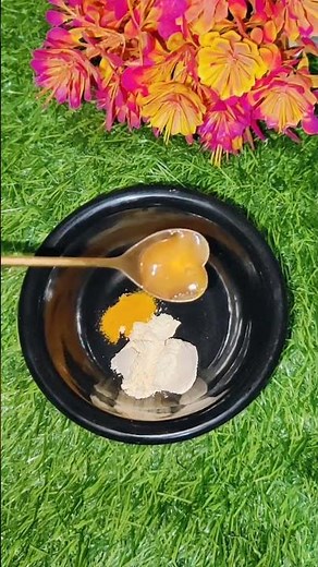 DIY Face Pack for Instant Brightness | Gram Flour, Turmeric, Honey bride to be instant glow