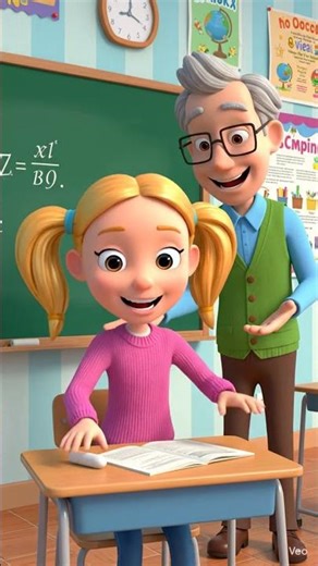 Confident Student #shorts #animation #kids #students