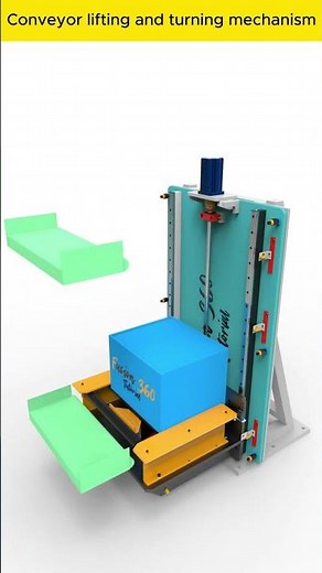 Conveyor Lifting and Turning Mechanism Explained | Automated Material Handling System