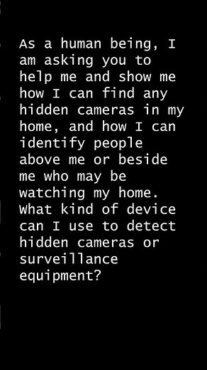 How to Detect Hidden Cameras in Your Home? I Need Urgent Help