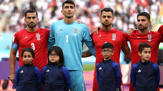 Iran national soccer team didn't sing anthem at World Cup amid violence back home
